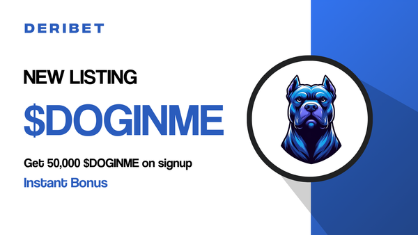Introducing Doginme (DOGINME) on Deribet.io